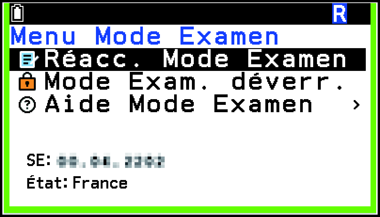 CY875_Exam Mode_Entering _1